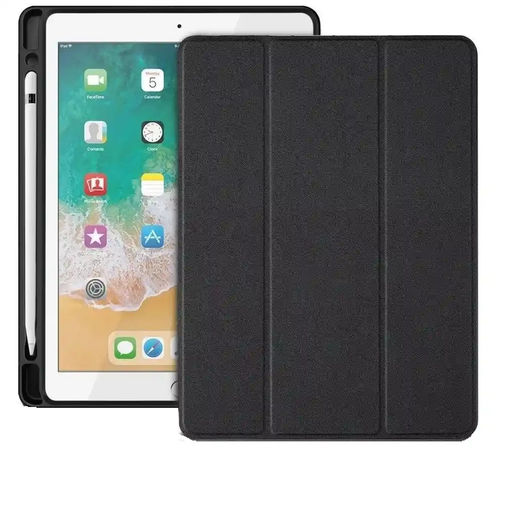 Ipad Estuche Smart Case 6 Generacion 9.7 Espacio Lapiz Negro