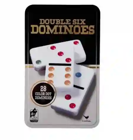 Domino Seis Colores En Lata