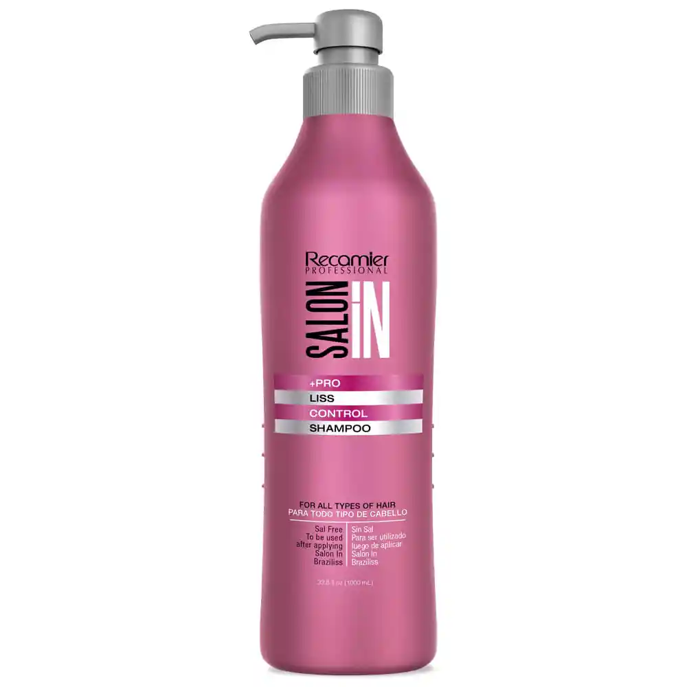 Recamier Shampoo Liss Control Salon In