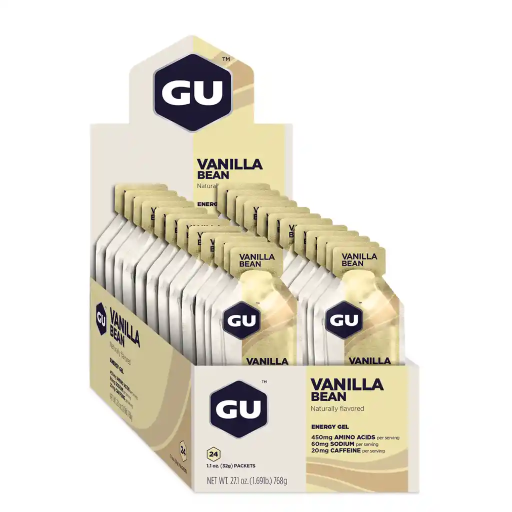 Gu Energy Gel Vainilla Con Cafeína