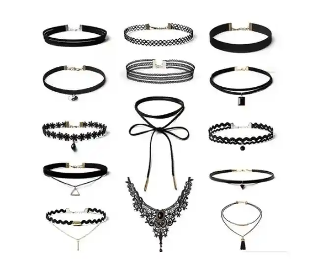 Gargantillas Mujer Choker Set 14unds Collar Accesorios