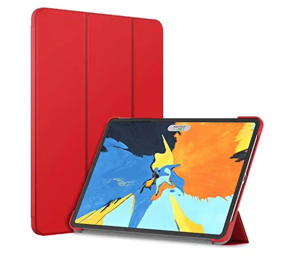 Ipad Estuche Smart Case 10.2 7M Generacion Espacio Lapiz Rojo