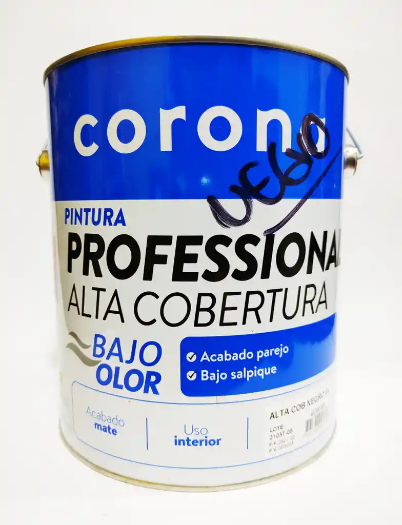 Pintura Vinilo Negro Galon