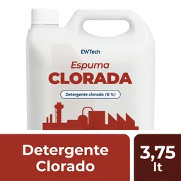 Detergente Espuma Clorada. Galón