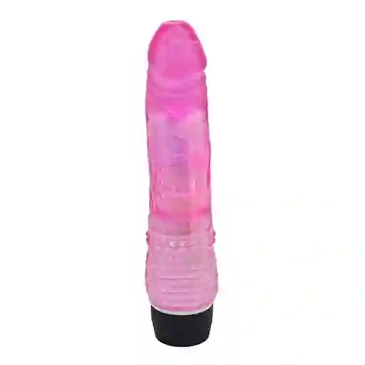 VIBRADOR 17 CM  COLOR ROSA 