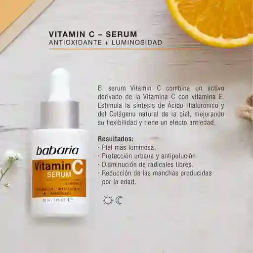 Babaria Serum Facial Vitamina C X30Ml