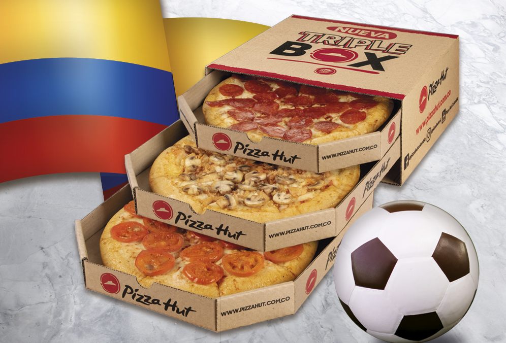 Triple box 3 Futbolero pizzas (6 recetas)