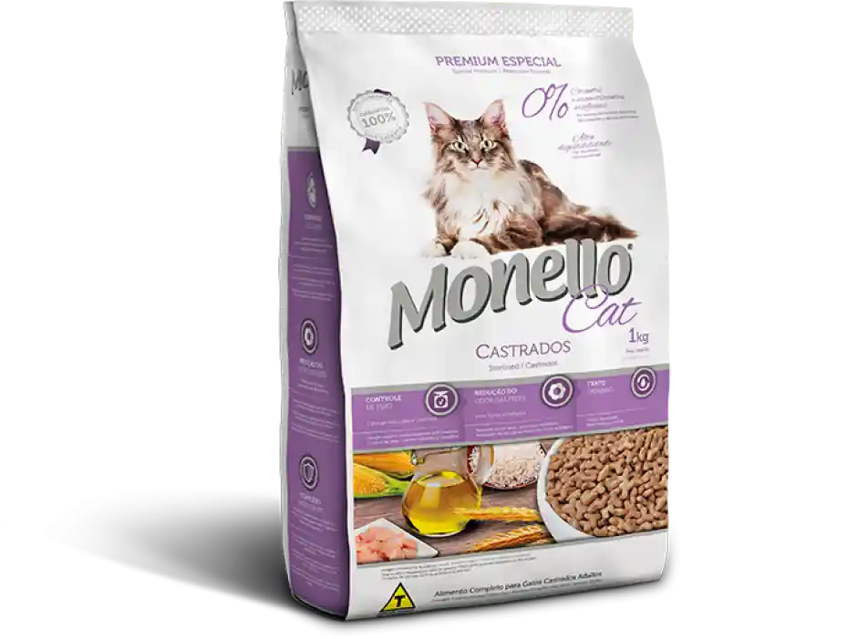 Monello Castrados gatos  1kilo