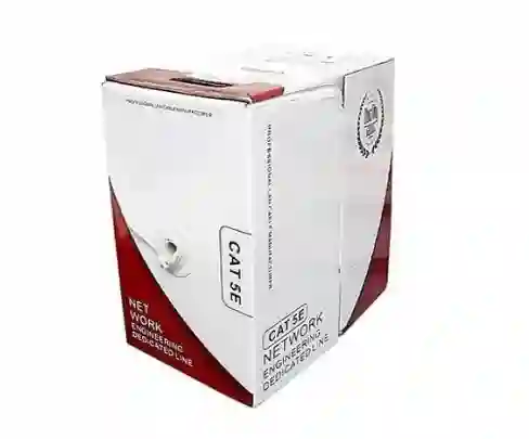 Cable De Red Utp Categoria 5e Para Interior Caja X 305 Mts
