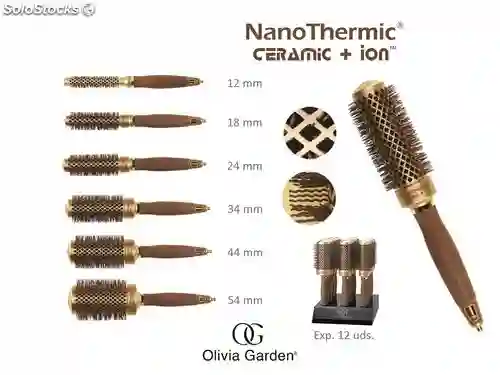 OLIVIA GARDEN Cepillo Termico #18Mm Nano Termic