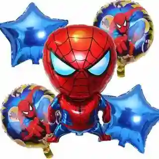 Arreglo de globos / bombas spiderman