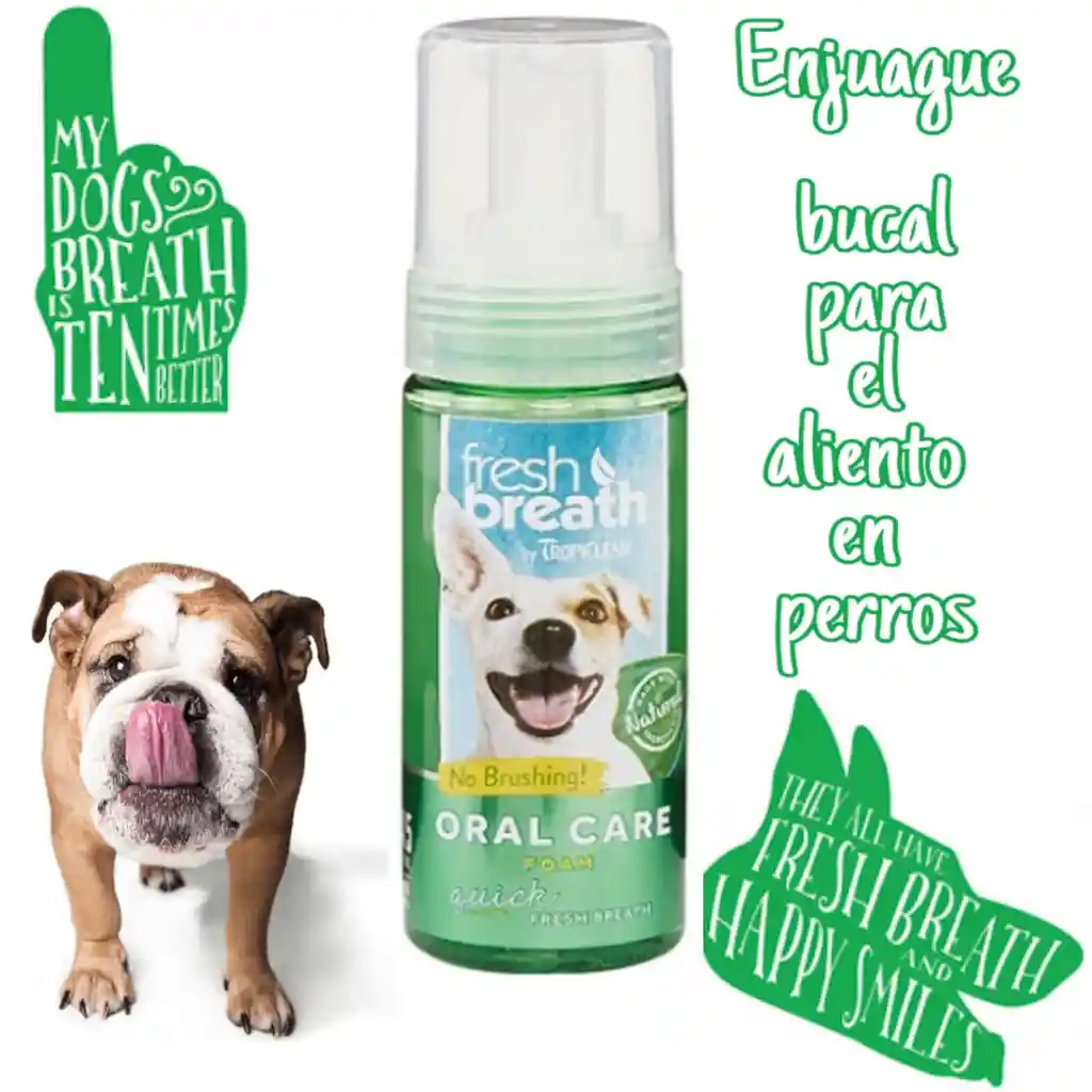 Fresh Breath Enjuague bucal Para Perros 133 ml