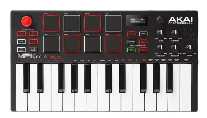 AKAI MPK MINI PLAY - CONTROLADOR MIDI