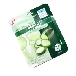 mascarilla facial de pepino