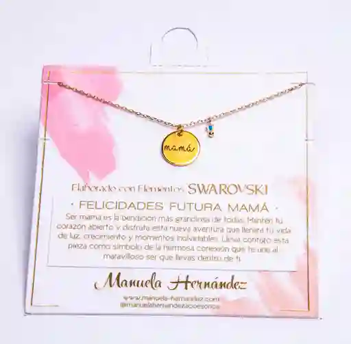 COLLAR FELICIDADES FUTURA MAMÁ