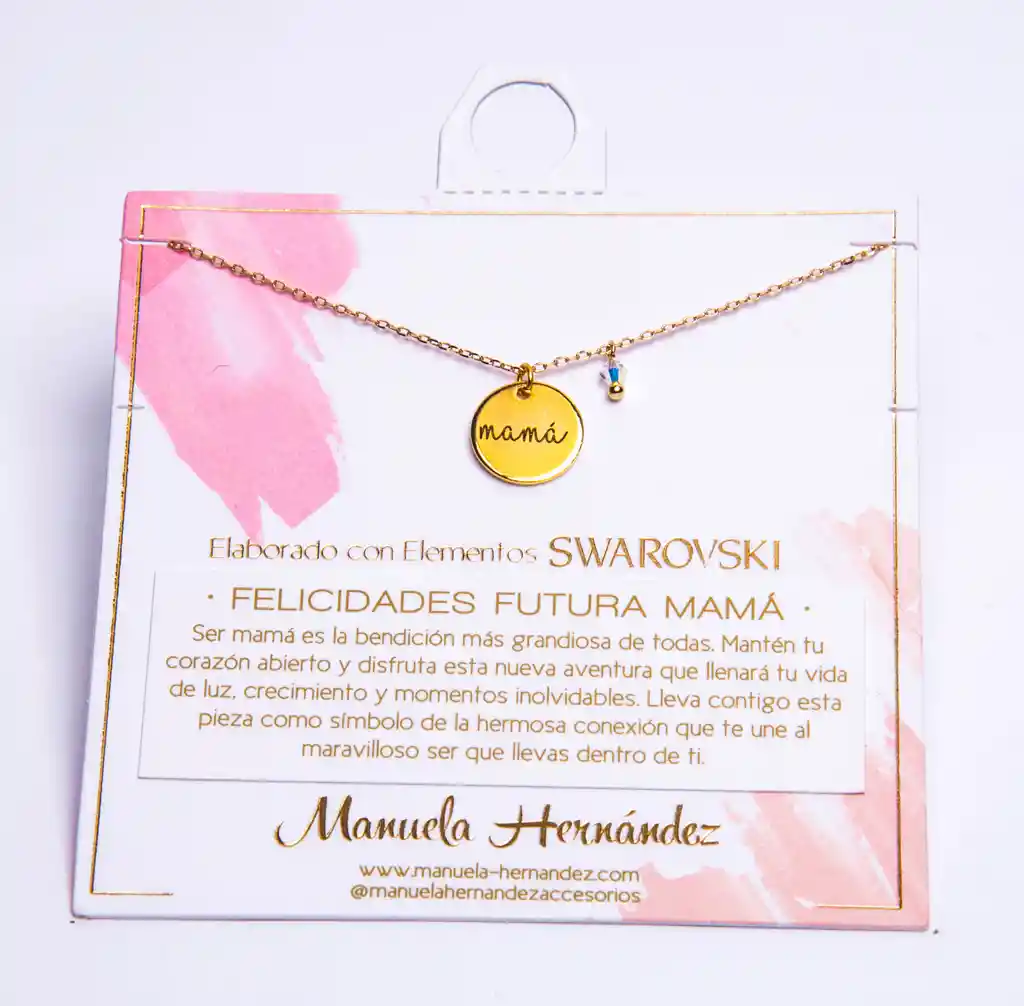 COLLAR FELICIDADES FUTURA MAMÁ