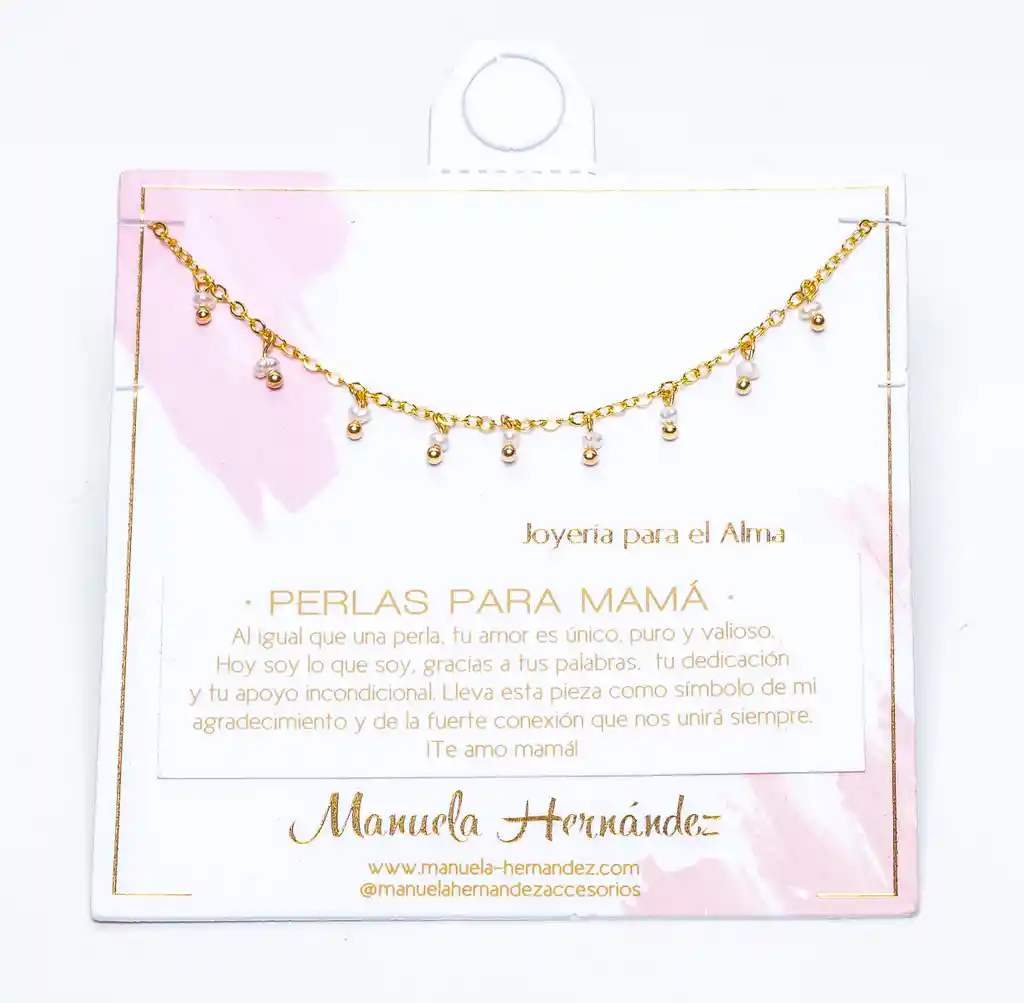 CHOKER PERLAS PARA MAMÁ