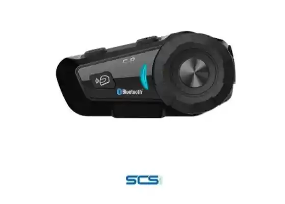 Intercomunicado r Bluetooth Para Casco Moto Scs S8 Fm 500 Mts