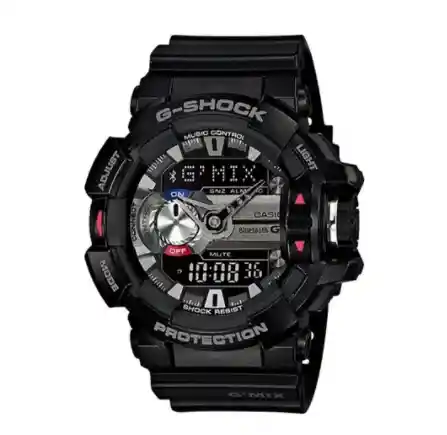 G Shock Gba 400 1adr Original G Mix Bluetooth Musica Negro