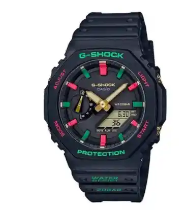 G Shock Reloj G-shock Ga-2100th-1adr Negro Resina VERDE