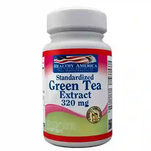 HEALTHY AMERICA Green Tea Te Verde 320Mgx60Capsulas
