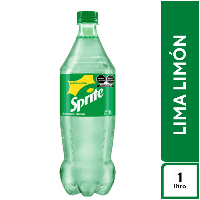 Sprite Sabor Original Lima Limón 1 L