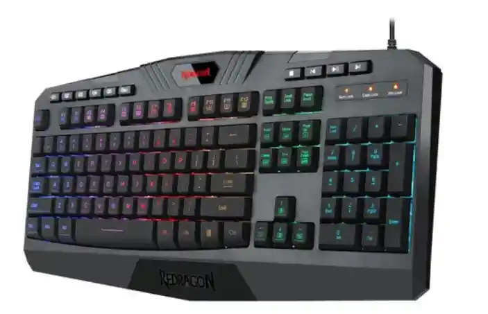 Teclado Gamer Redragon K503a-rgb-sp Harpe Pro Membrana