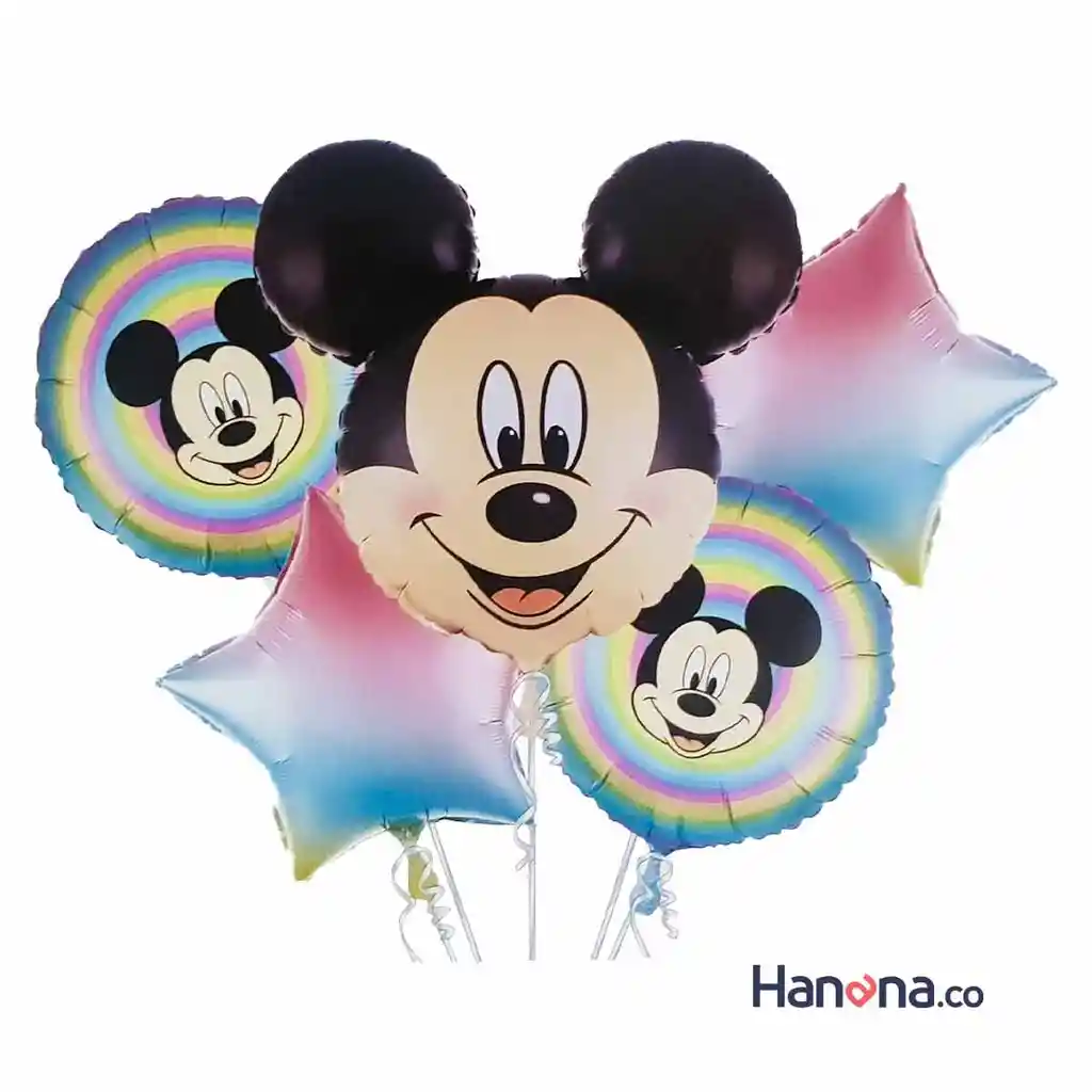 SET GLOBOS MICKEY