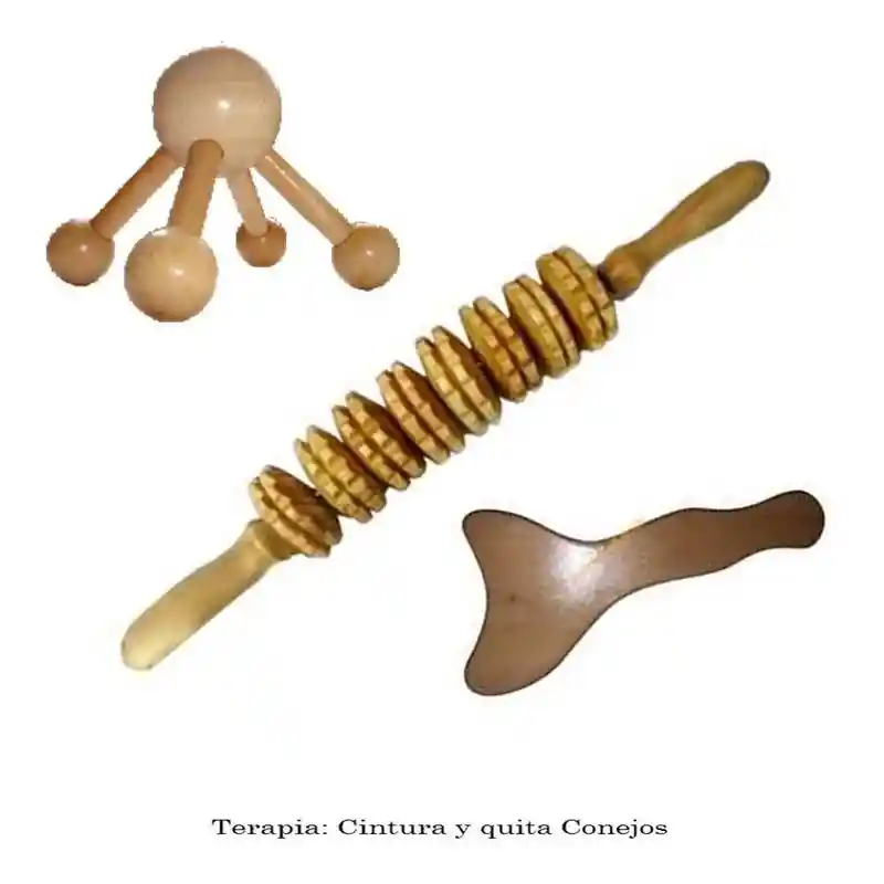 Pulpo Kit Moldea Y Relaja (rodillotabla Y ) Maderoterapia