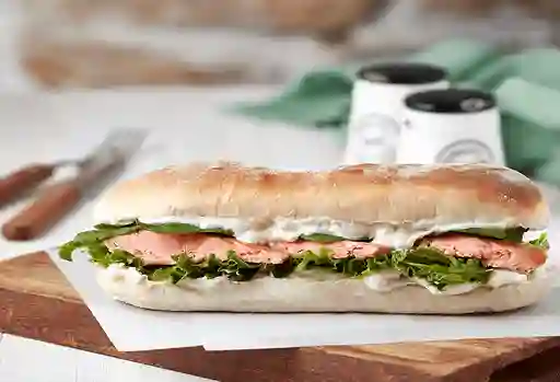 Combo Sandwich Salmon + Papas