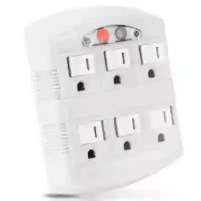 Multitoma Regleta Extensión Electrica 6 Tomas De Pared