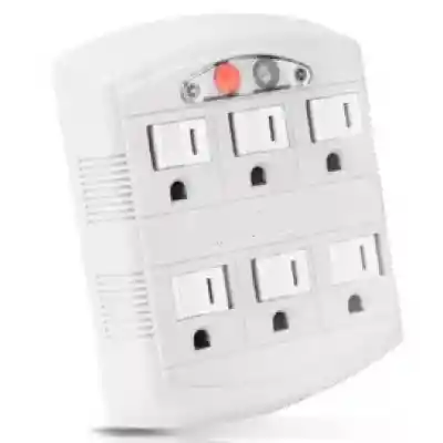Multitoma Regleta Extensión Electrica 6 Tomas De Pared