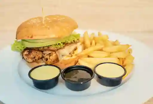 Hamburguesa de Pollo