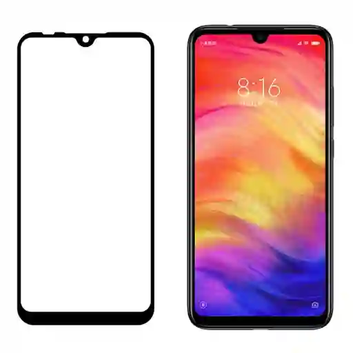 Vidrio Templado Full Cover 5d Para Xiaomi Redmi Note 6