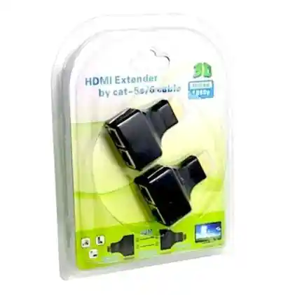 Extension Extender Hdmi X Rj45 Utp Cat 5/6 Hasta 30 Metros