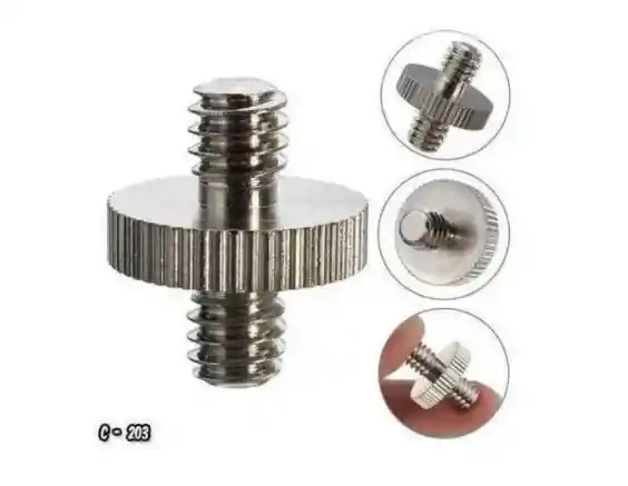 Tornillo Convertidor 1/4 A 1/4 Adaptador Para Tripode