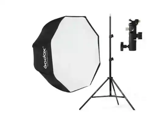 Kit Octabox Softbox Godox 95 Cm + Tripode +soporte