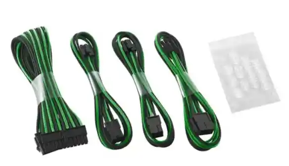 Kit Cablemod® Modmesh Basic Cable Extension Dual 6+2 Pin VERDE