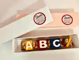 Mini Brownie decorado Profesor