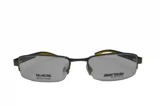 Gafas Oftálmicas Mormaii 1636754 50mm Metálica Rectangulares