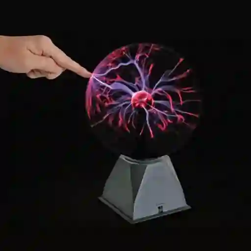 Lámpara Esfera Bola De Plasma Relámpago Sensible Al Tacto