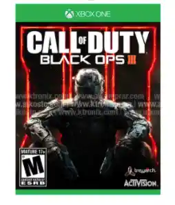 Juego Xbox1 call of duty blacks ops 3