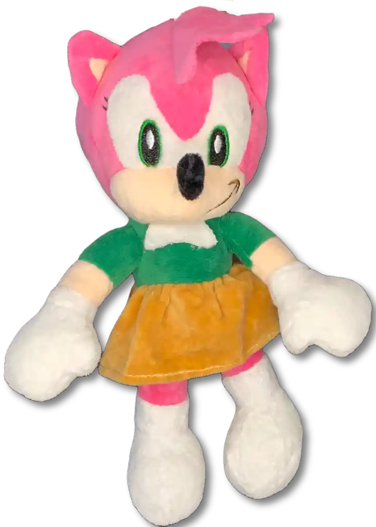  Peluche Amy Rose Sonic boom rosada 28 CM