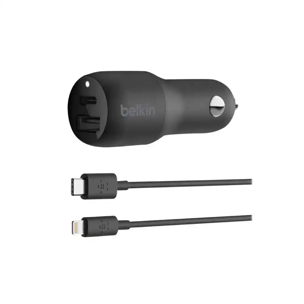 Belkin Cargador De Carro Rapido Para Iphone 12/12+/pro 20w