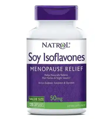 Natrol Isoflavones De Soya 120 Caps X 50 Mg Importado