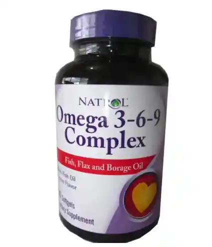 Natrol Omega 3 6 9 Americano 90 Capsulas