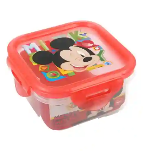 Stor Recipiente Hermético Mickey Mouse Rojo 290 mL