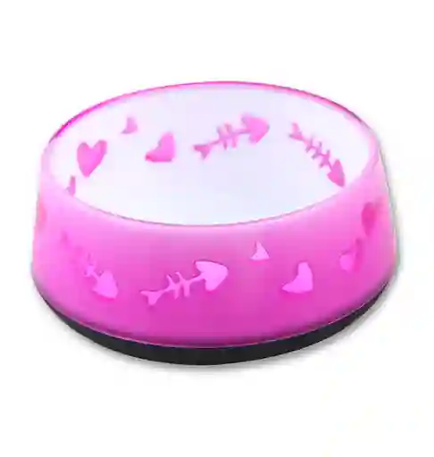 All For Paws Bowl Para Gato Fucsia