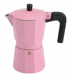 Bergner Cafetera Rosa 9 Tazas