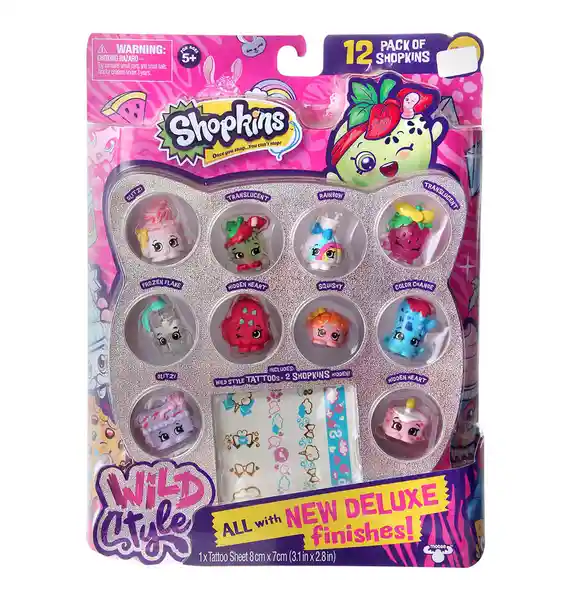 Shopkins Set Mini Figuras Shoppets